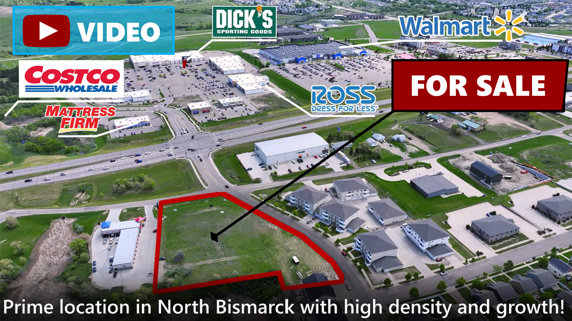 BEST CORNER LOT AVAILABLE ON STATE ST / HWY 83!