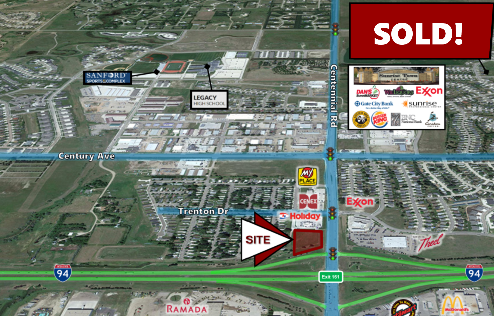 SOLD: I-94 / EXIT 161 COMMERCIAL PARCEL