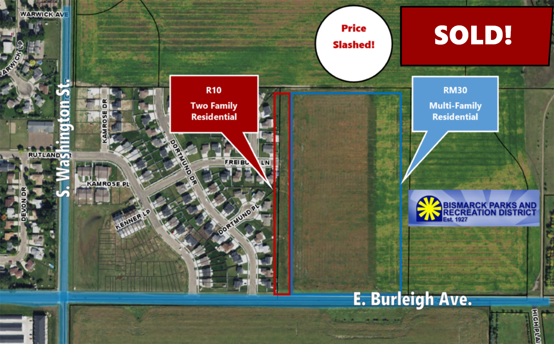 SOLD: PRICE SLASHED TO SELL NOW - MULTI FAMILY DEVELOPMENT OPPORTUNITY!!